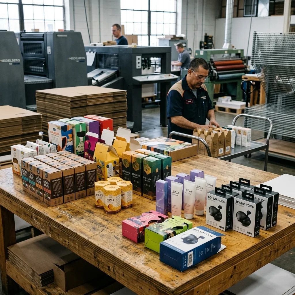 Custom Printed Retail Packaging Boxes and Product Cartons
