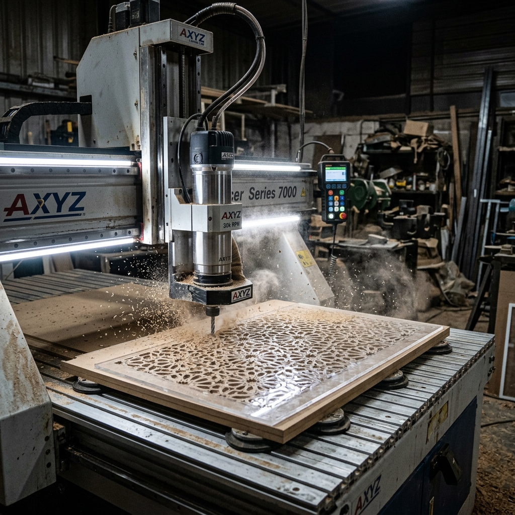 CNC Router MDF Jali Carving