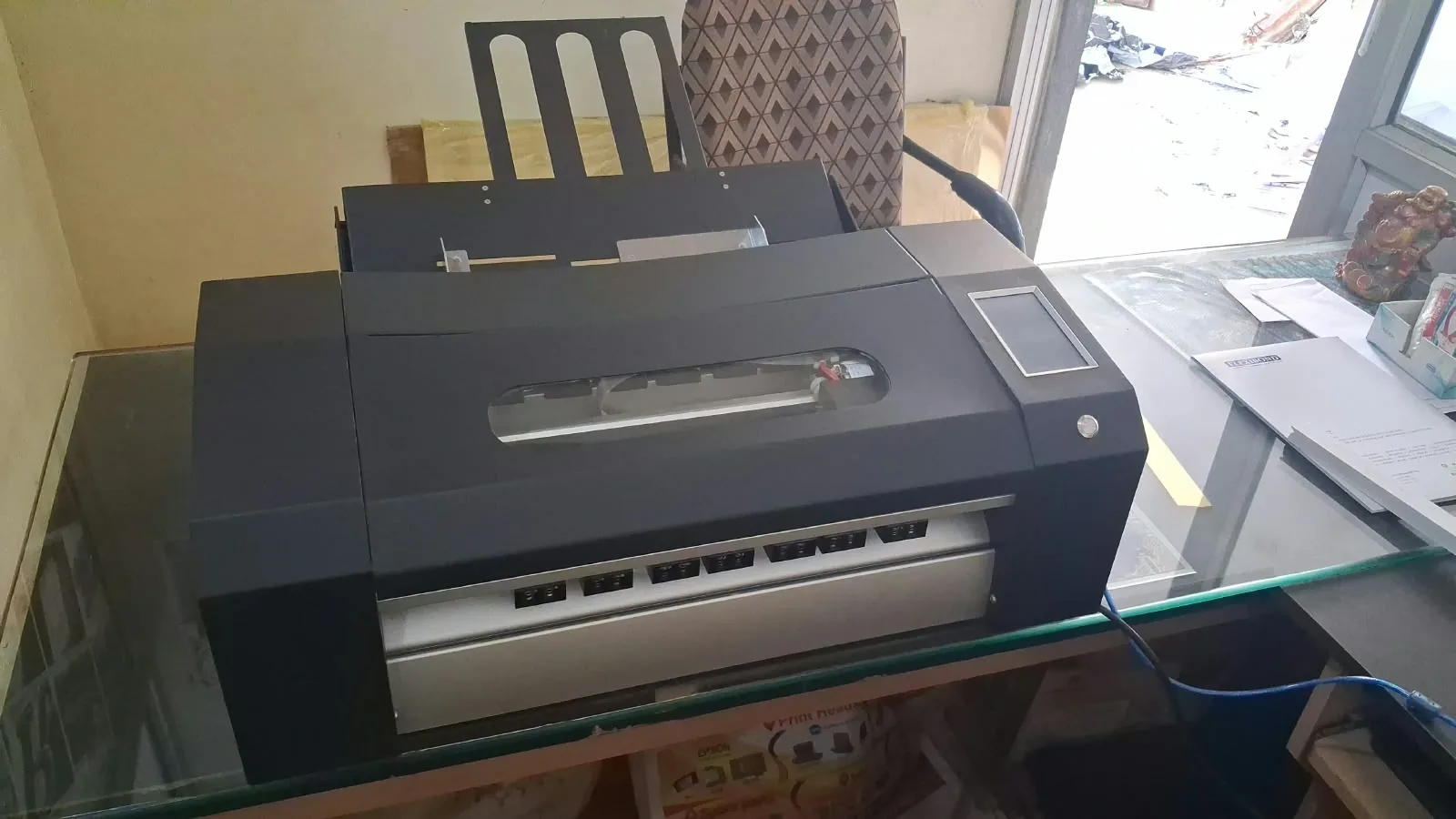 Digital sticker half-cut and shape cutting plotter machinery in Shahdol